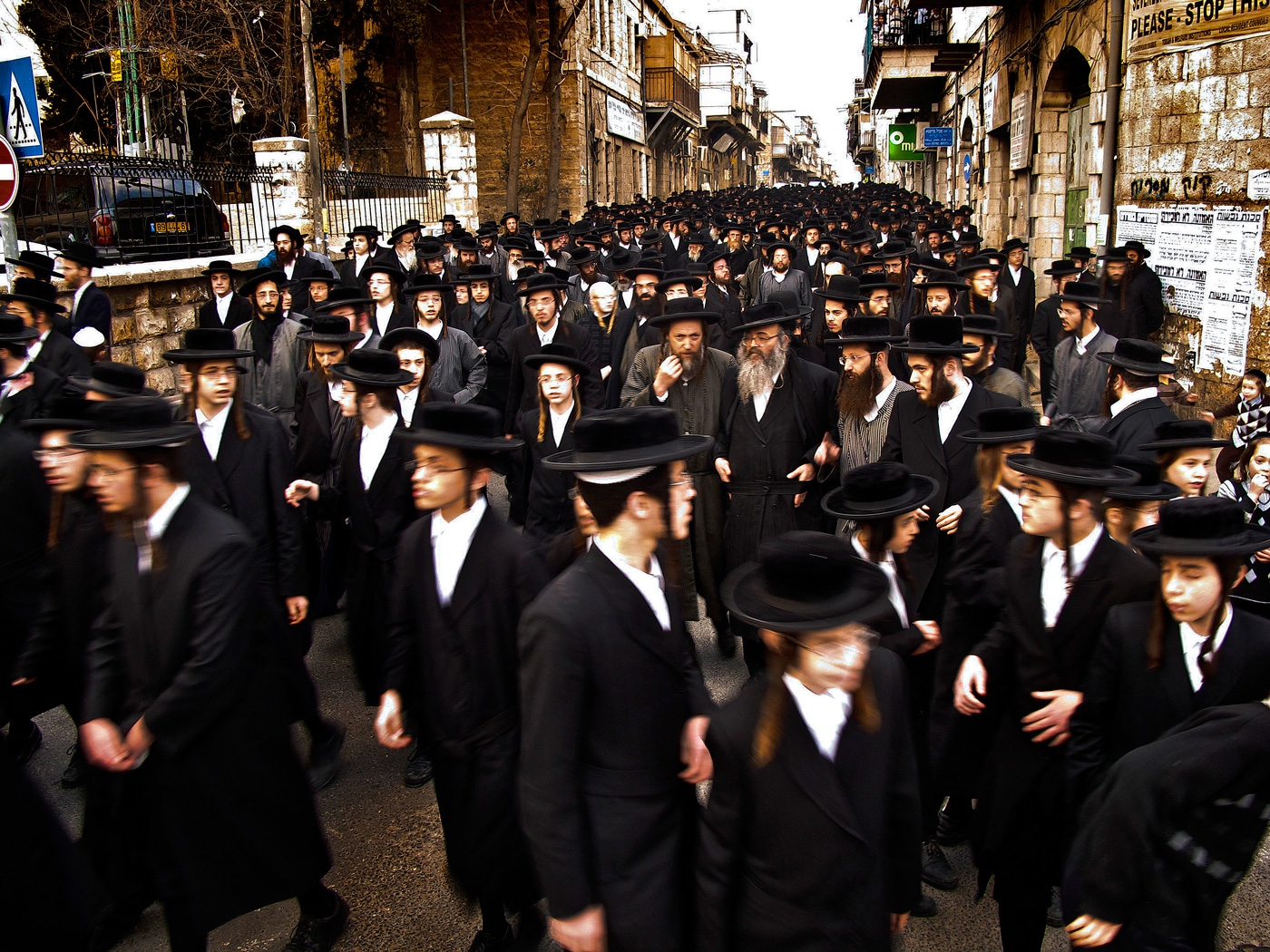 Det jødiske kvarter Mea She'arim i Jerusalem